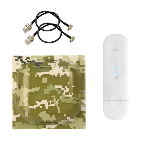 Купити Комплект 4G LTE Wi-Fi роутер ZTE MF79U + антена MIMO MARKETNET T800 Піксель в Україні