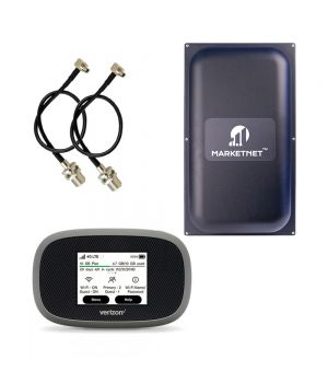 Купити "Комплект Novatel MiFi 8000L + Антена панельна MARKETNET Maxi MIMO 22 dBi 824-960 МГц/1700-2700 МГц" | купити недорого з доставкою по Україні.
