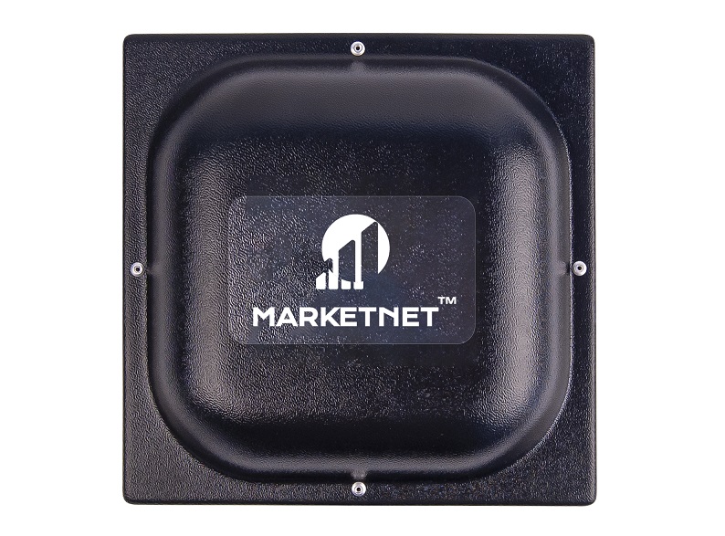 Панельна 4G LTE антена MIMO MARKETNET T800 (900/1700-2700 МГц) 18 дБ. Фронтальний вигляд